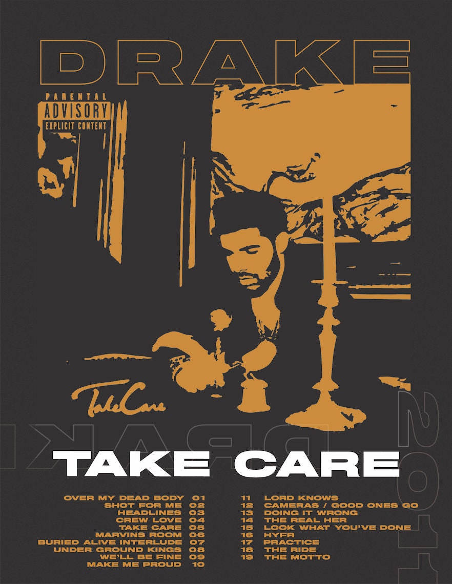 Drake Take Care Album Cover