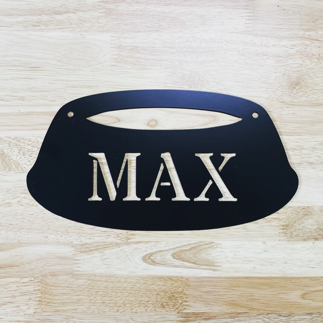 Custom Dog Bowl Name Sign, Dog Bowl Name Plate, Dog Sign, Dog House