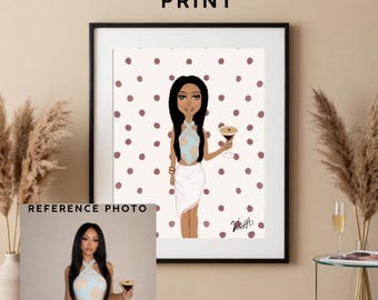 Custom Doll Digital Print| Make your own doll | gift ideas