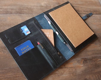Personalized Leather iPad Pro 12.9 Cover: Vintage Handmade iPad Sleeve