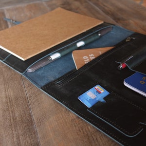 Personalized Leather Portfolio Binder: Corporate Business Gift
