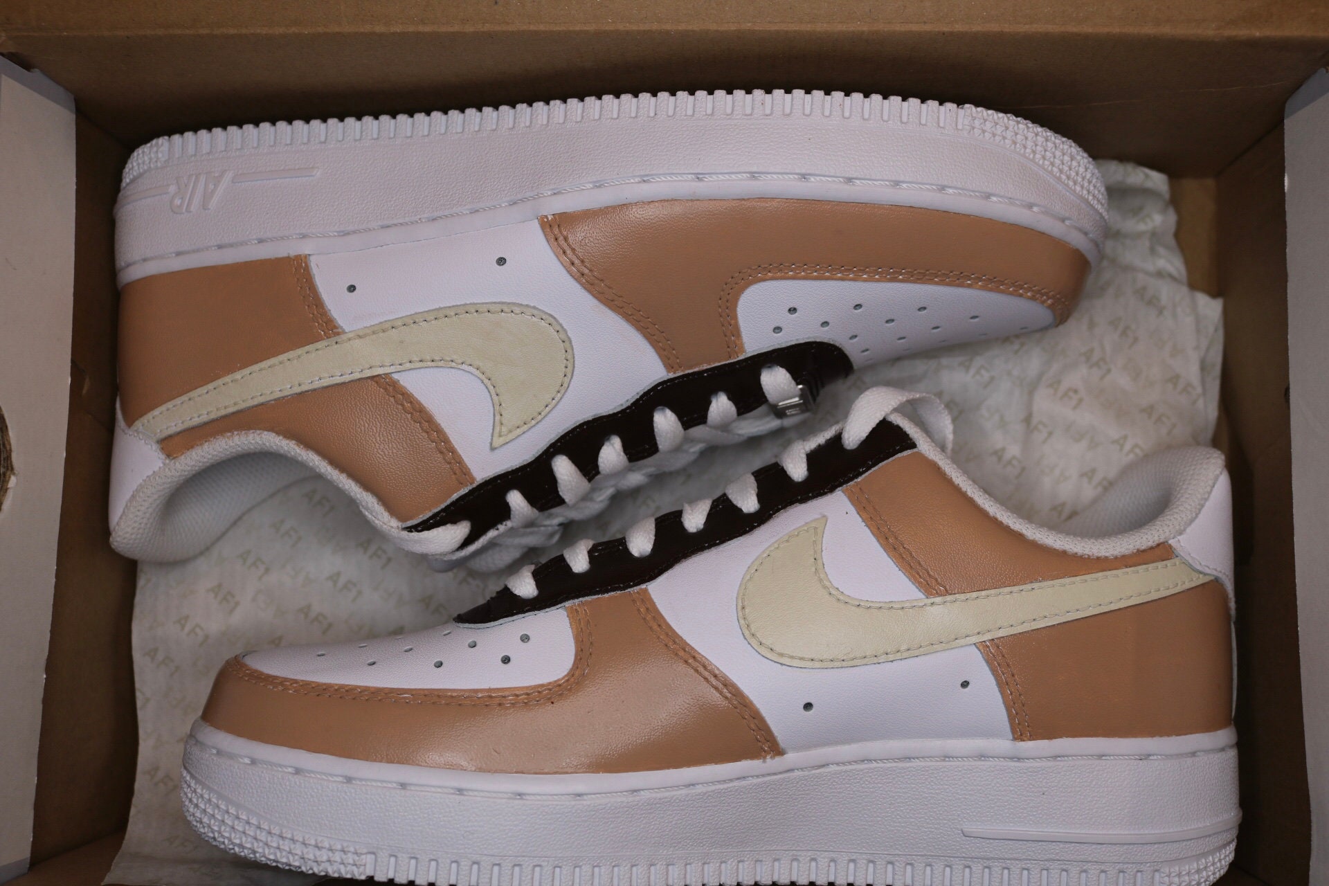 custom air force 1 nude