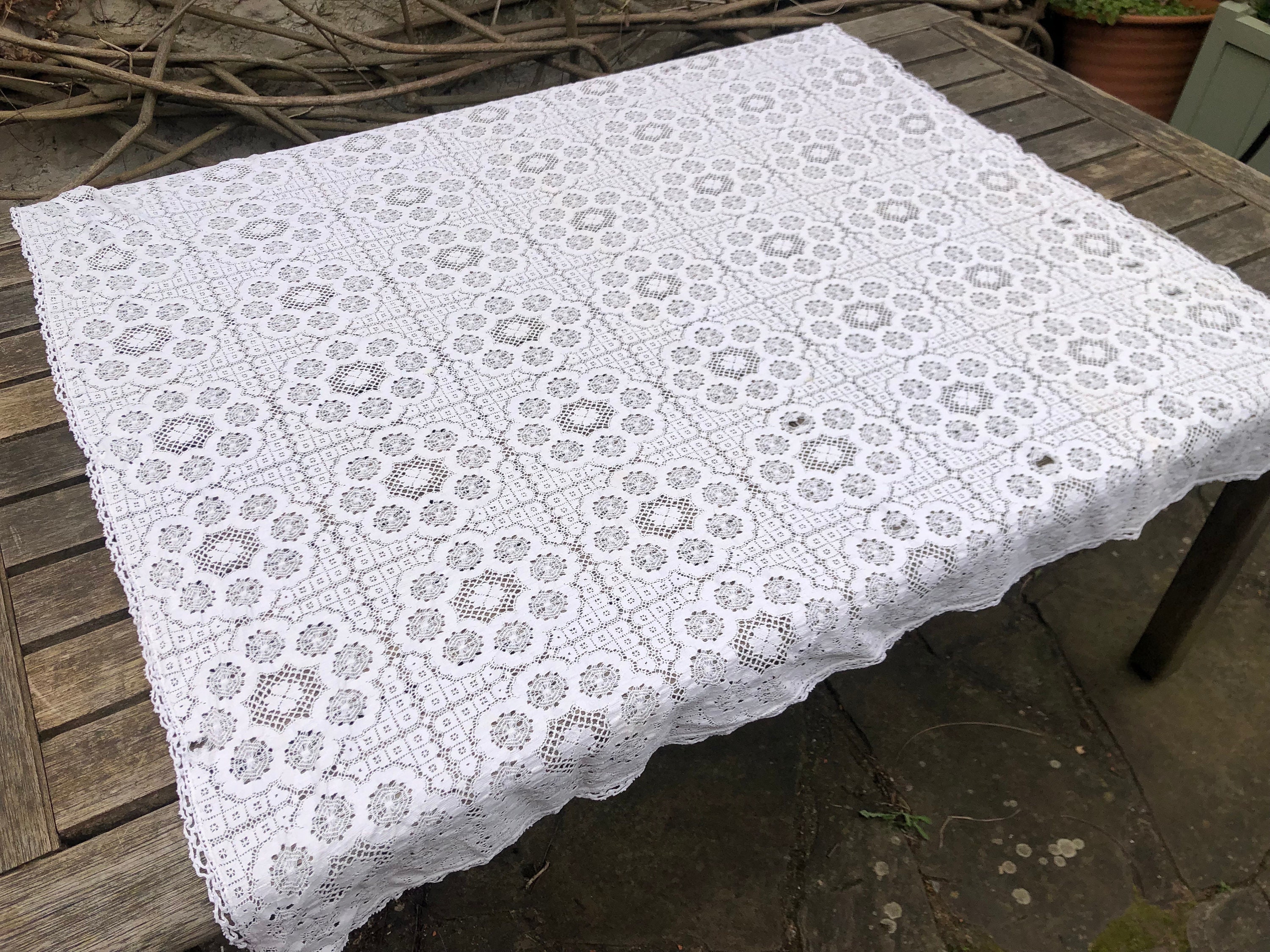 Nottingham tablecloth - Etsy 日本 lace テーブルクロス | レース 約