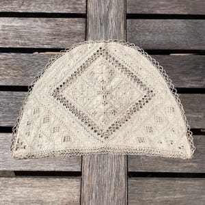vintage floral lace hand embroidered tea pots cover tea cosy beige