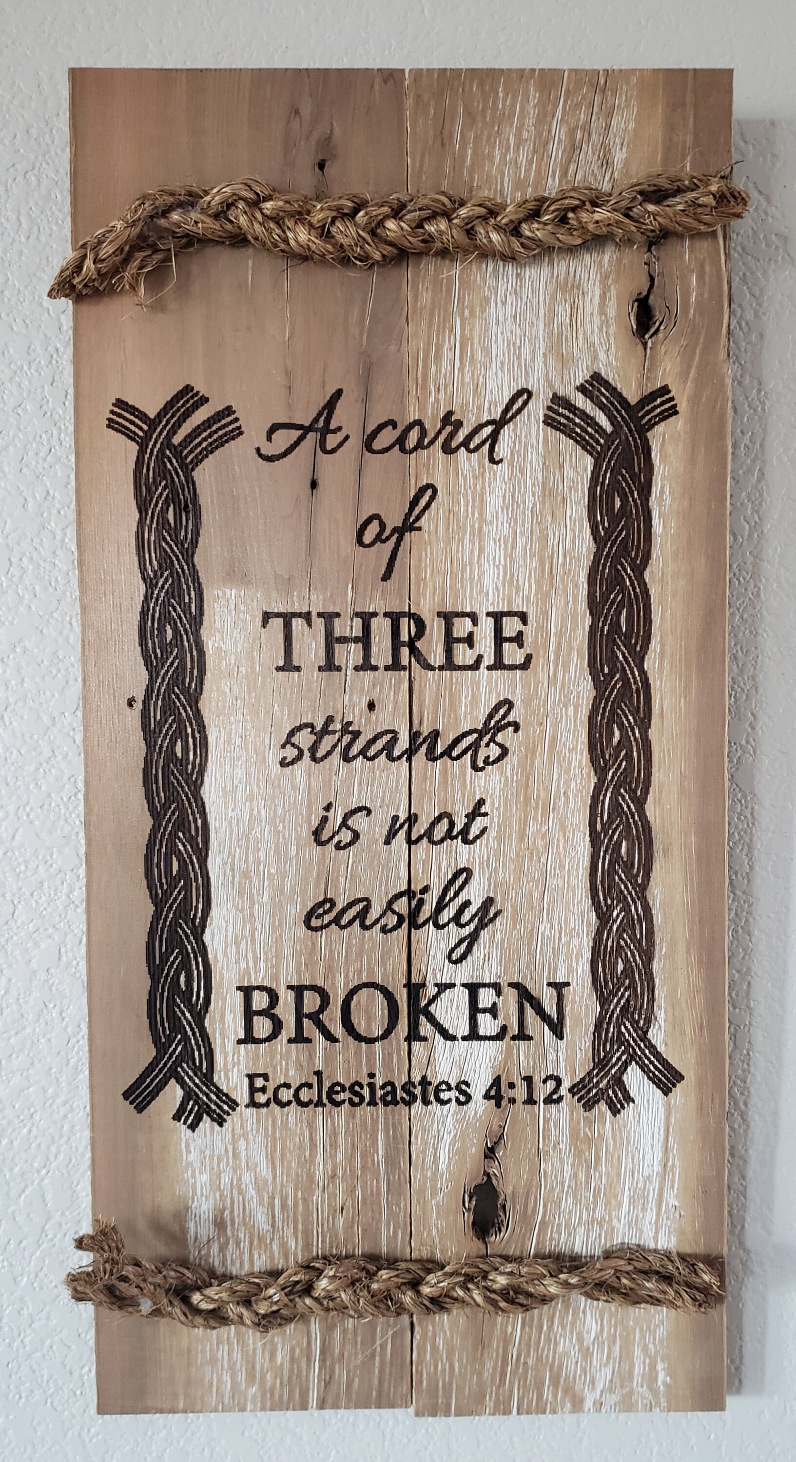 Reclaimed Barnwood wall hanging Etsy