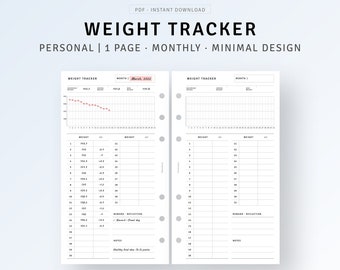 Gewichtsverlust Tracker Vorlage druckbare persönliche Einlagen, Pfund verloren Diagramm, Diät Fitness Fortschritt Tracker, Körpergewicht Journal, Wellness Log