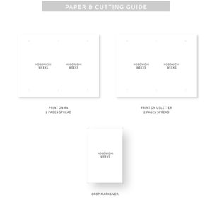 Subscription Tracker Hobonichi Weeks Inserts Printable Membership Bill