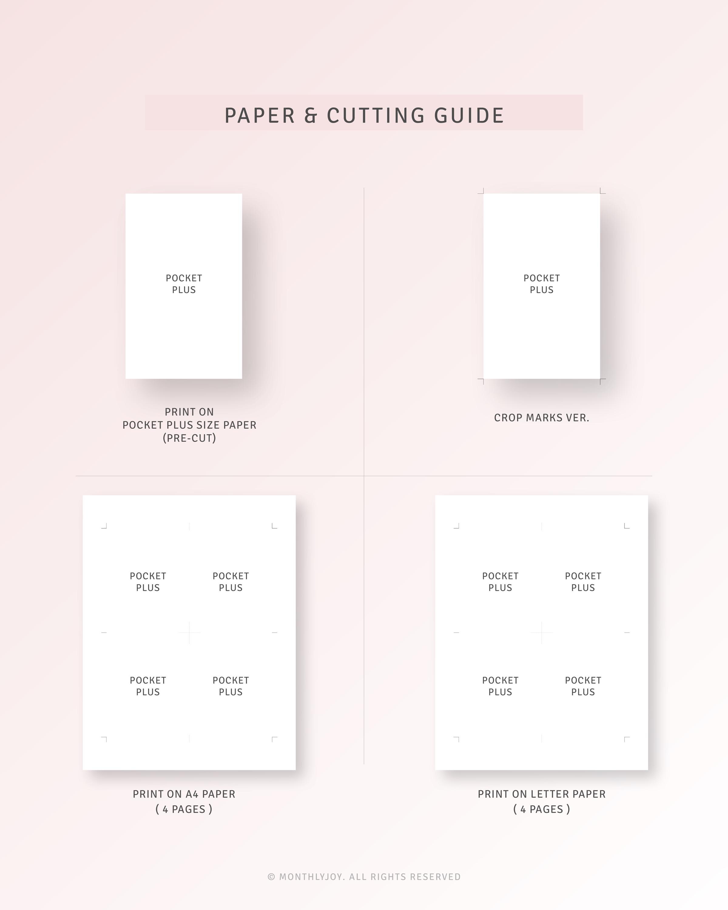 Mindful Eating Food Journal Printable Pocket Plus Inserts, Daily ...