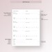 Mindful Eating Journal Printable HP Classic Inserts, Healthy Food ...