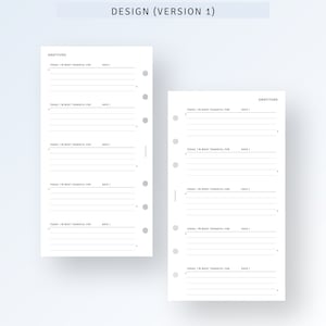 Puede incluir: Dos p&aacute;ginas blancas de planificador con la palabra "GRATITUDE" en la parte superior. Cada p&aacute;gina tiene l&iacute;neas para escribir y las indicaciones "TODAY, I'M MOST THANKFUL FOR" y "DATE". El texto "DESIGN (VERSION 1)" est&aacute; en la parte superior.