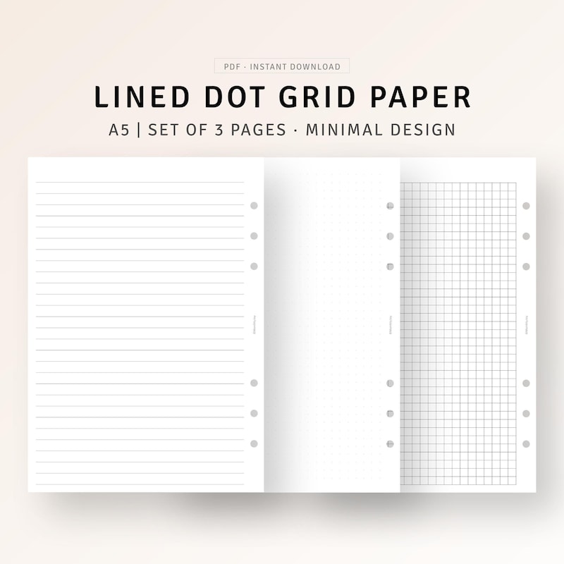 Blank Writing Paper A5 - Etsy