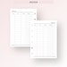 Pocket Plus, Reading Tracker Printable Inserts, Book Review Log Journal ...