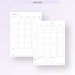 Undated Monthly Planner Pdf A6 Inserts Printable Monthly - Etsy