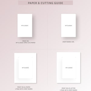 Inventory Tracker Template HP Classic Printable Inserts Food Kitchen