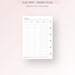Pocket Plus, Reading Tracker Printable Inserts, Book Review Log Journal ...