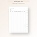 Blood Pressure Log Printable A5 Planner Inserts, Daily Blood Pressure ...