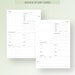 Plant Planner Printable Personal Wide Houseplant Planner - Etsy