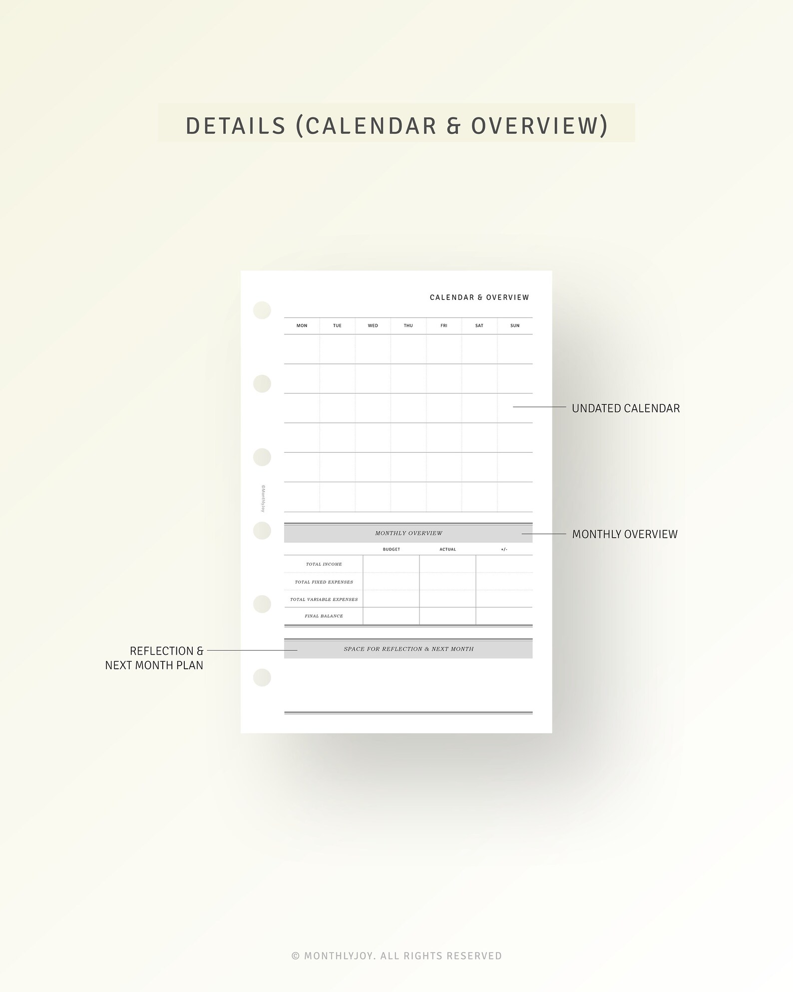 Printable Budget Planner Pocket Size Inserts Bill Organizer Etsy