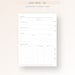 A5 Inserts, Project Planner Tracker Printable Project Management Sheet ...