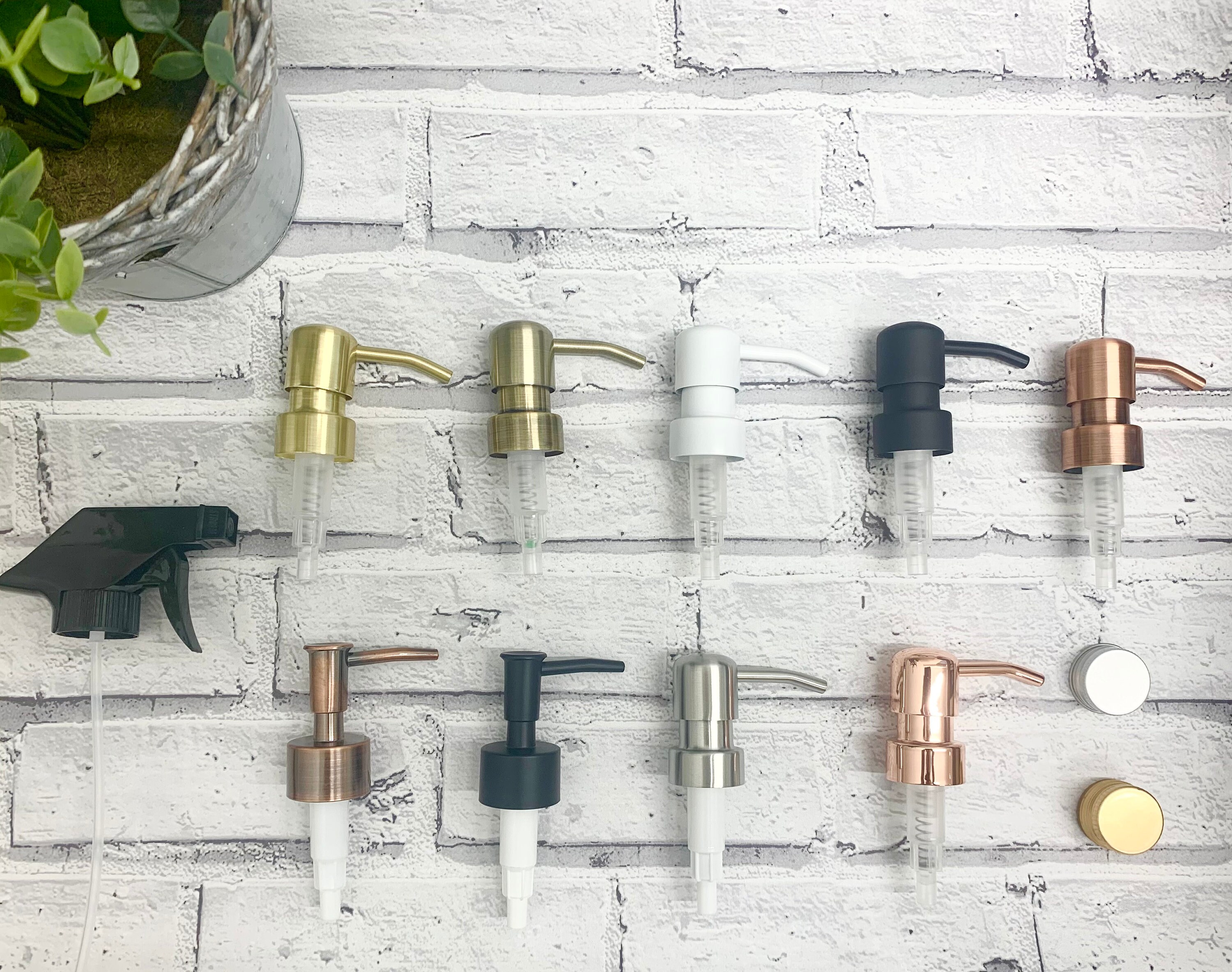 Metal Pump Replacements Plastic 28mm Neck Size Pump Bottle Etsy UK