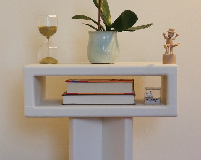 Multiple colors - 2 ft tall Living room Side table - Night stand - Corner Table, End Table,  Holiday Sale, Home gifts.