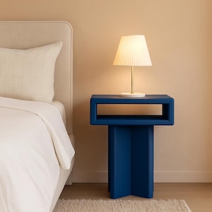 ZEUS | Solid Ashwood 2ft Tall Elegant  Nightstand, Bedside or End Table – Designed for the Modern, Cozy Home | Indoor table