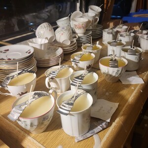 Handmade Teacup Candles | Natural Soy Wax | Various Scents | Upcycled Vintage Teacups | Eco-Friendly Gift image 13