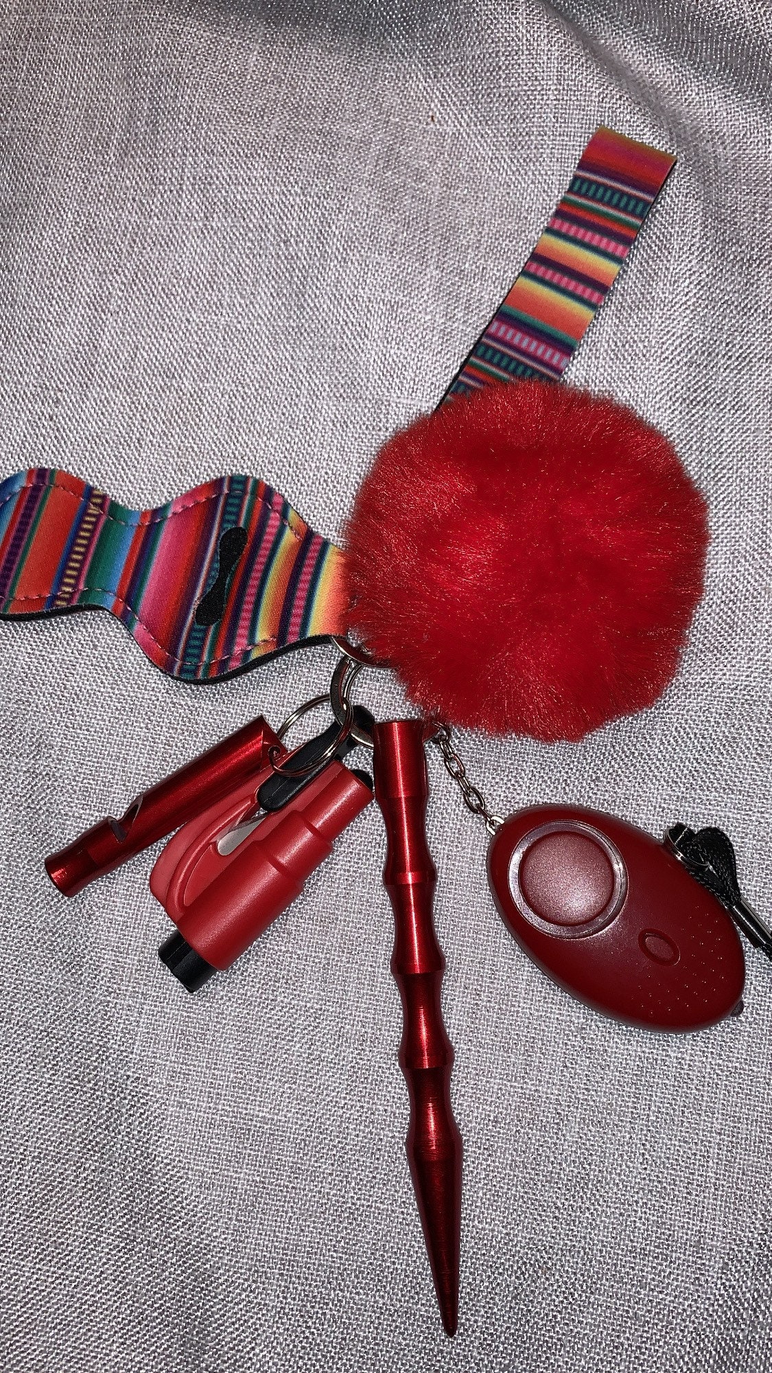 Safety keychains simple set Etsy