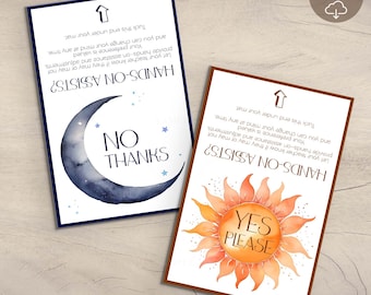 Yoga Consent Cards: Printable Yes/No Assist Cards (Digital Download)