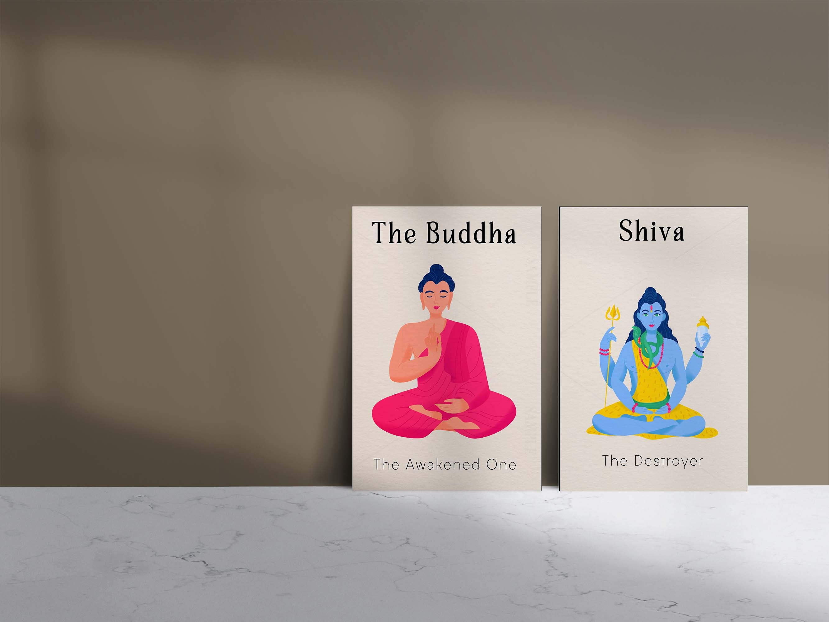 Buddhist & Hindu Gods and Goddesses Flashcards Yoga Deities Yoga Gods