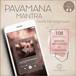 Pavamana Sanskrit Mantra Meditation | Asato Ma Satgamaya | 108 Meditative Exercises | Meditate Mantra | Guided Yoga Classes | Yoga Breathing