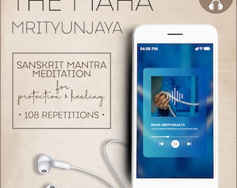Maha Mrityunjaya Mantra Meditation (Om Tryambakam): Audio Experience of 108 Sanskrit Repetitions