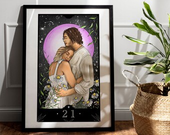 Personalised Spiritual Portrait | Custom Portrait | Anniversary Gift | Custom Wedding Illustration | Boyfriend Gift | Girlfriend Gift