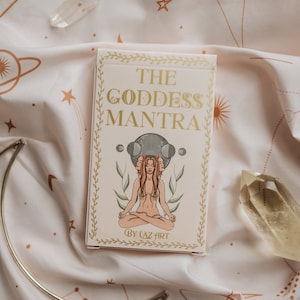 The Goddess Mantra Oracle Cards with Guidebook | Oracle Deck | Affirmation Cards | Luxury Design Oracle Cards | Gift
