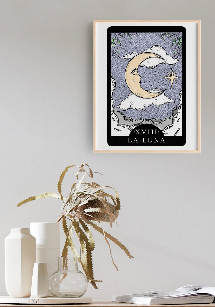 AuniaKahnRussell Moon Lowbrow Tarot タロット AuniaKahnRussell Moon