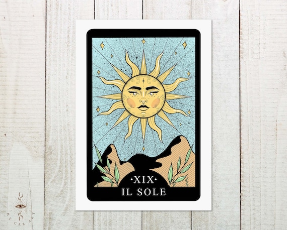 Sun Tarot Card Meanings -