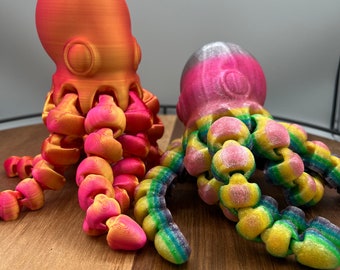 Articulated Fidget Octopus