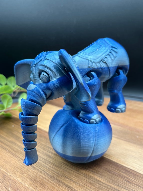 ★BLUE ELEPHANT★ ebba - HUGEEZ - Baby Plush Toys - Elephant – Aurora®