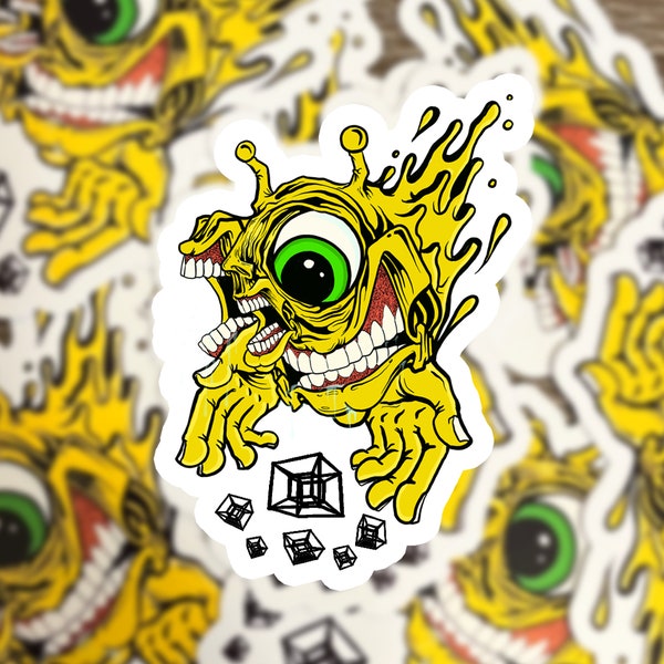 Subtronics Glossy Sticker, EDM, Rave Sticker, Dubstep