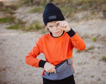 T1D Toddler Long Sleeve Shirt: Type One Diabetes Awareness, Discreet Pocket