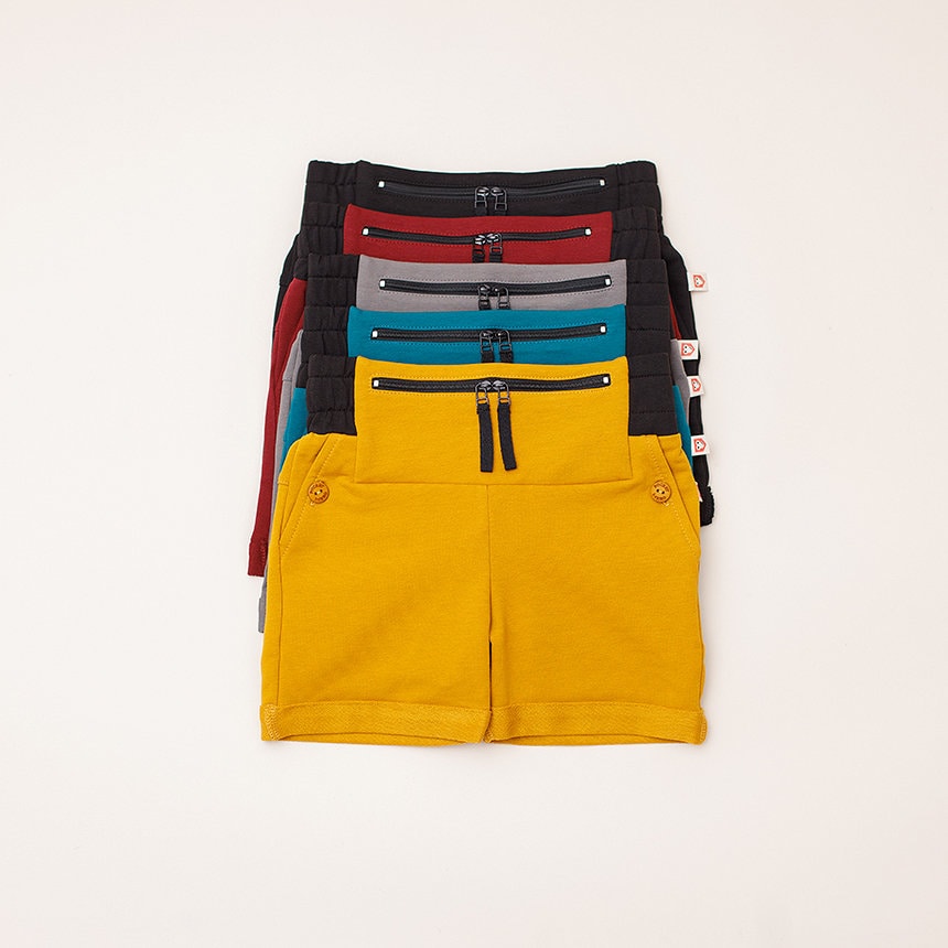 T1D Kids Cotton Shorts: Insulin Pump Pocket, Type 1 Diabetes Awareness