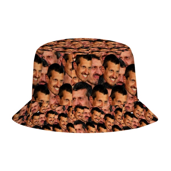 Guenther Steiner Formula One - Custom Hats All Over Print Bucket Hat with Customized Under Brim