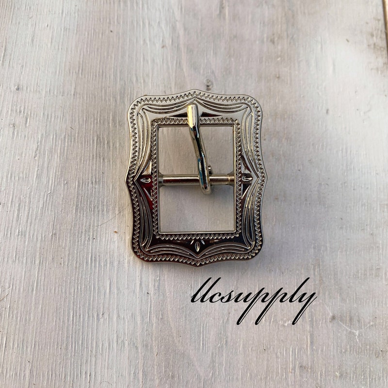 1 2 Inch Silver Buckle - Etsy