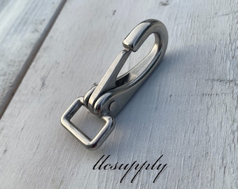 3/4" Halter Snap Stainless Steel, Quick Change Snaps, Quality Halter Snap