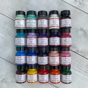 Angelus 1oz Paint, Leather Crafting Paint, Tack Making Paint, Angelus Leather Paint