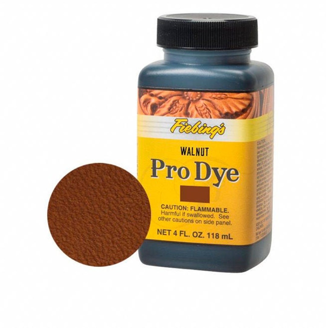 Walnut Fiebings Pro Dye, Leather Dye, Pro Dye, Leather Crafting Dye