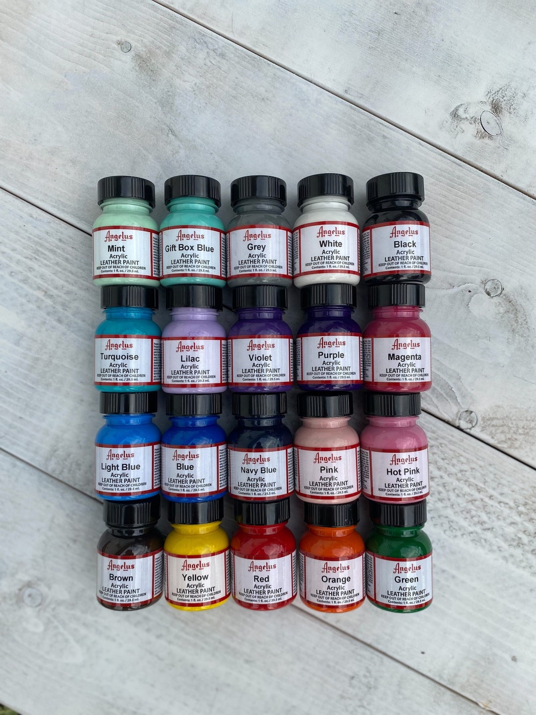 Angelus 1oz Paint, Leather Crafting Paint, Tack Making Paint, Angelus