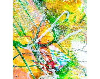 ORIGINAL Gemälde ACEO einzigartig Kunst OOAK abstrakt Miniatur modern Bild Geburtstag edel Geschenk handgemalt Wallart sammeln Nr. 432