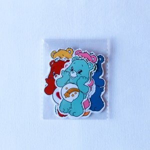 Care Bears Vinyl Sticker Pack / laminado / brillante / mate / transparente / pequeño / grande imagen 3