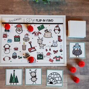 Christmas Game Printable Christmas Games for Kids Preschool - Etsy